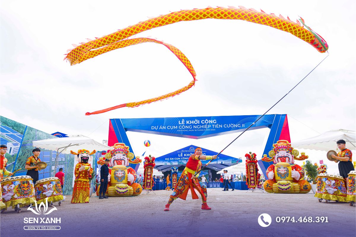 Dịch vụ tổ chức lễ khởi công công trình Dịch vụ tổ chức lễ khởi công công trình