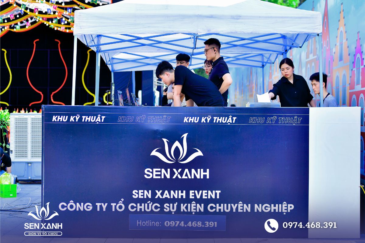Sen Xanh Event quản lý và giám sát chặt chẽ trong từng khâu sự kiện