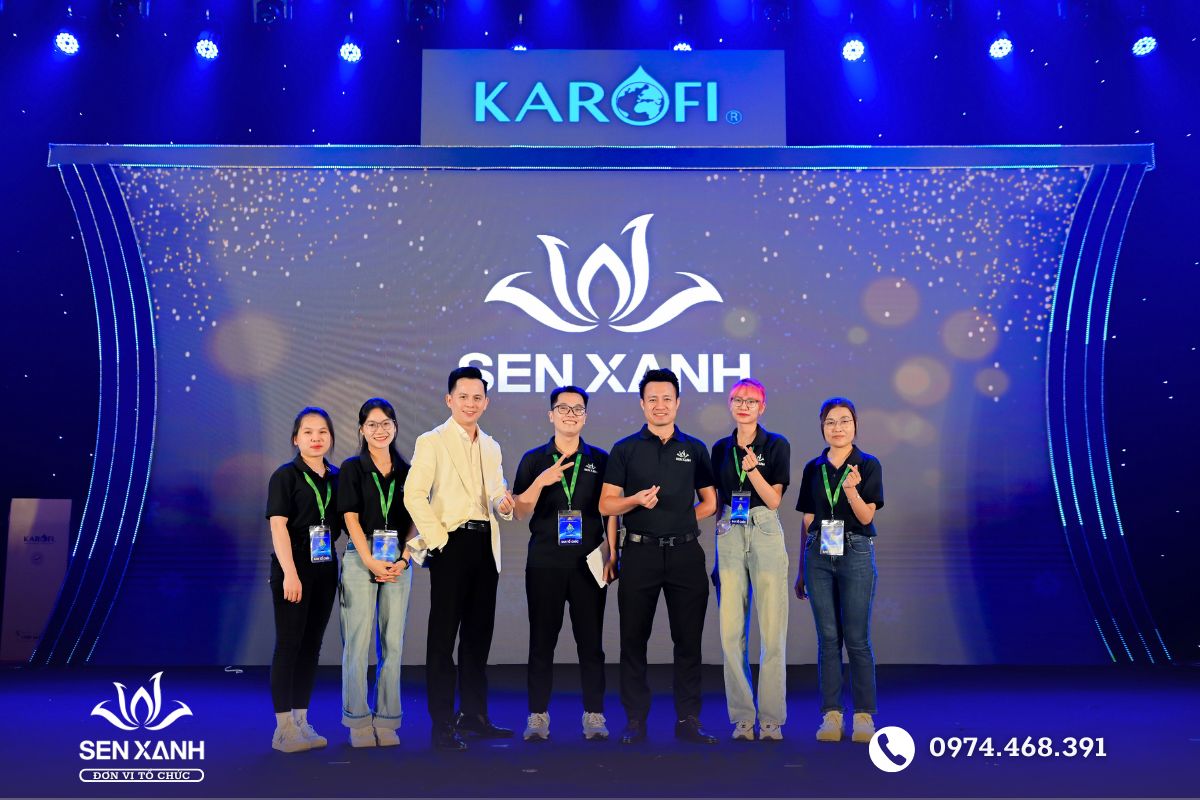 Sen Xanh Event với đội ngũ nhân sự điều hành