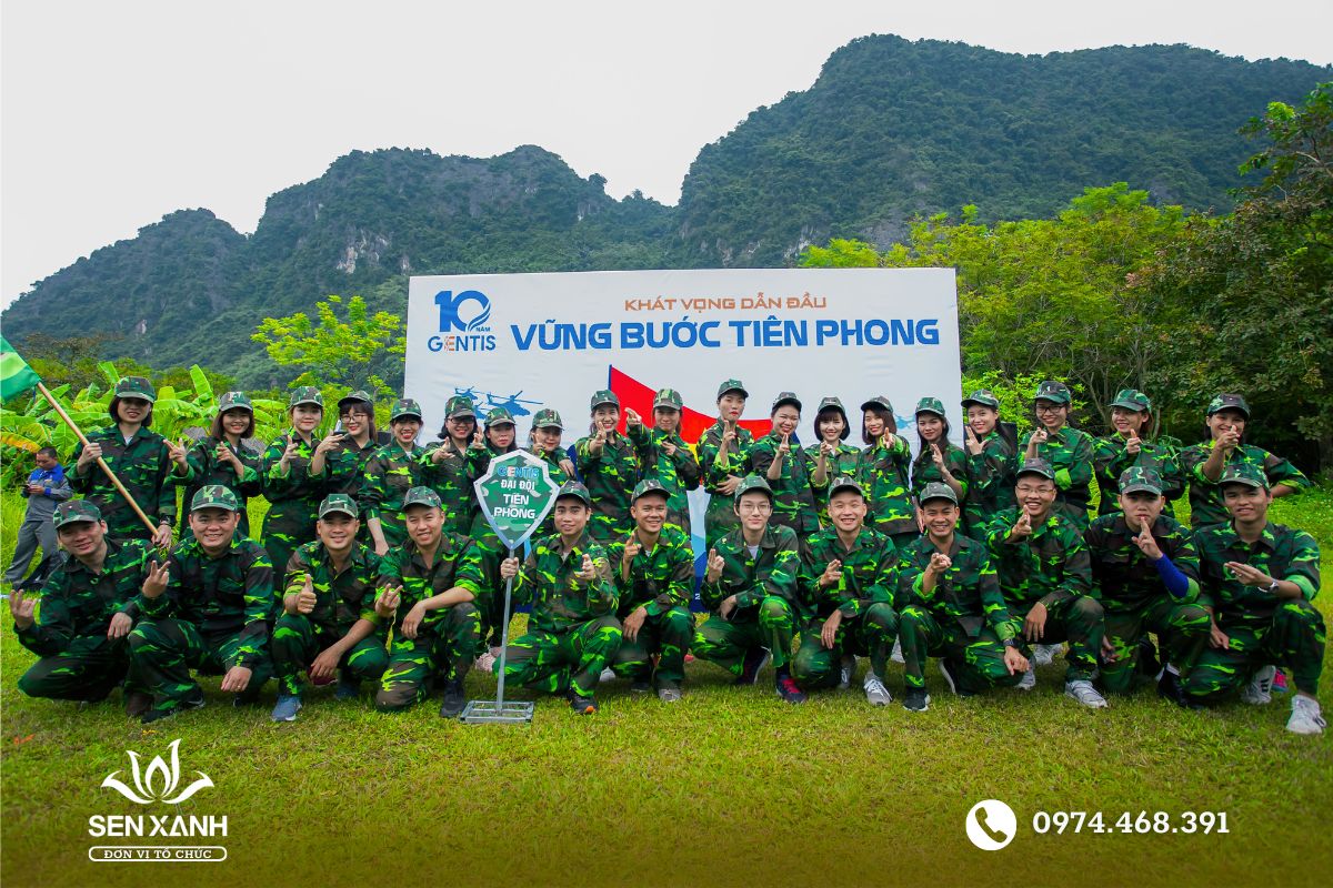 Team building quân đội - Gentis 