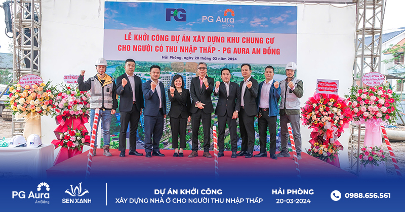 Lễ khởi công có nhiều đối tác tham dự