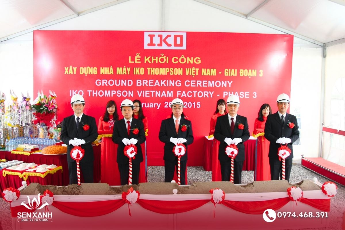 Khởi công xây dựng nhà máy IKo Thomsonp