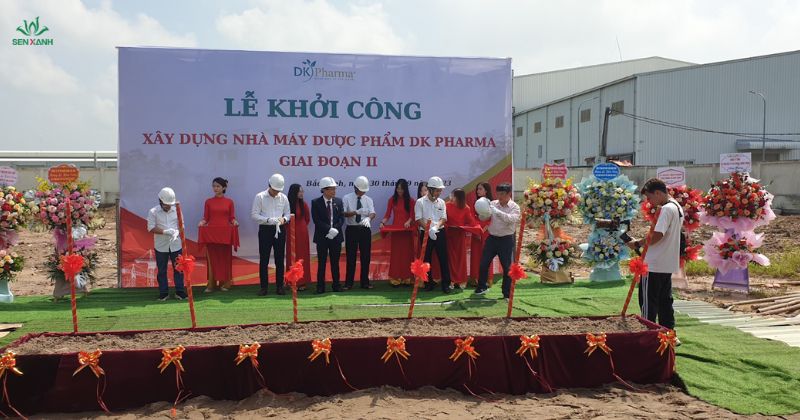 Lễ khởi công xây dựng nhà máy dược phẩm