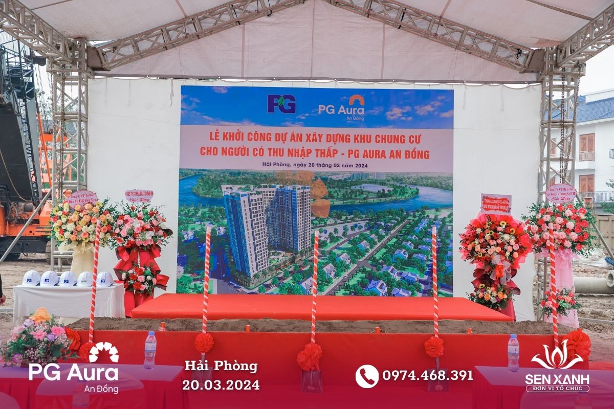 Lễ khởi công dự án khu chung cư PG Aura