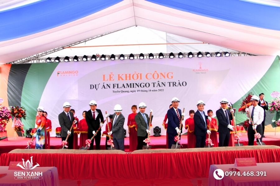 Lễ khởi công dự án Flamingo Tân Trào