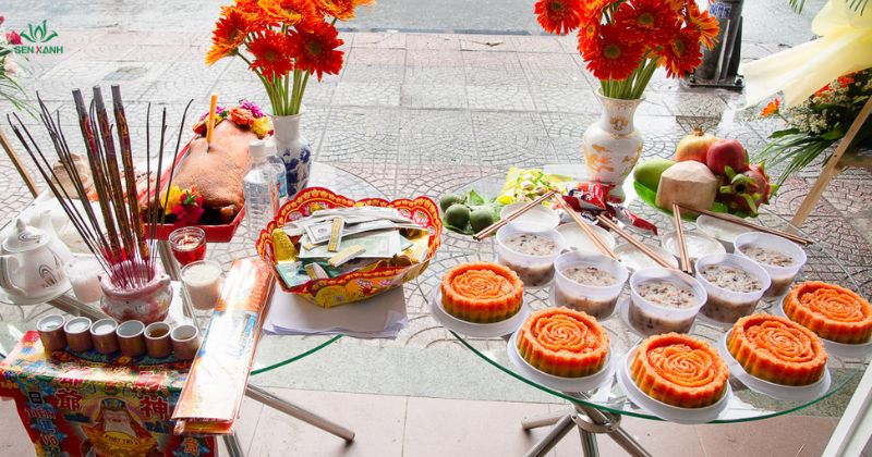 Mâm cúng miền bắc 2