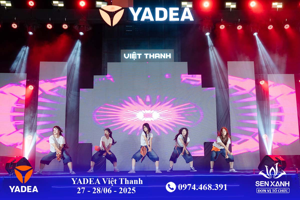 Nhảy hiện đại trong ngày hội công ty yadea