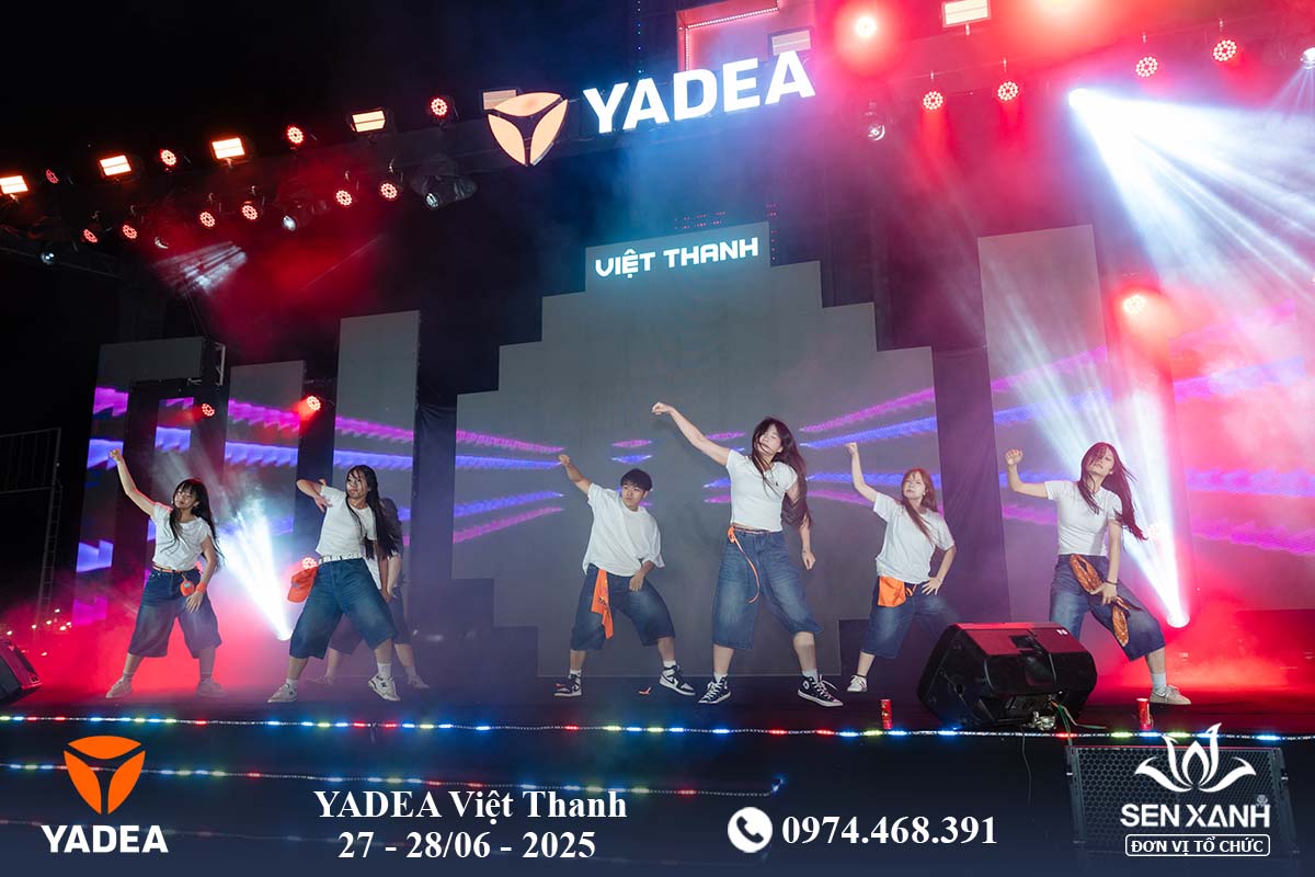 Sự chuyên nghiệp của các Dancer trong ngày hội công ty Yadea