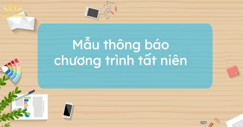  Thông báo tổ chức tiệc tất niên do Ban lãnh đạo công ty lập ra