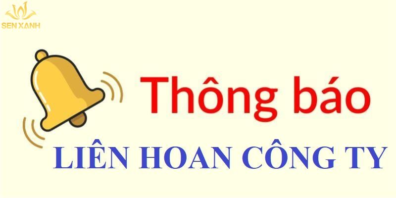 Nội dung thông báo tổ chức tiệc tất niên rõ ràng, chính xác