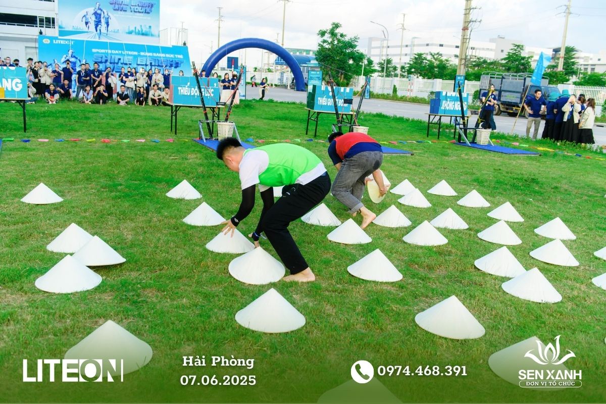 Tổ chức các trò chơi teambuilding