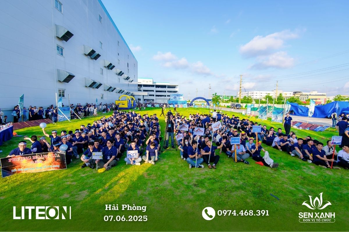 Sự kiện có các đội được chia rõ ràng