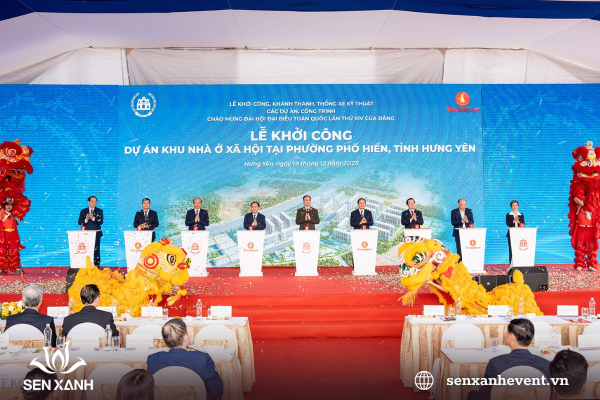 Tổ chức lễ khai trương dự án tại Hưng Yên Tổ chức lễ khai trương dự án tại Hưng Yên