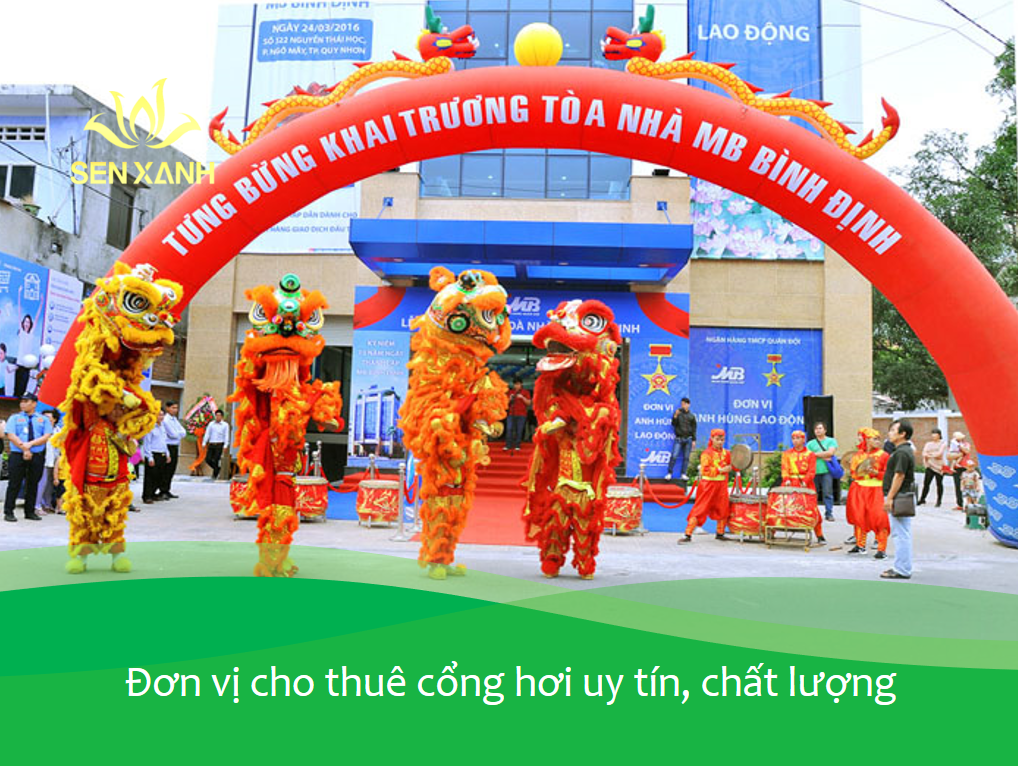 Đơn vị cho thuê cổng hơi uy tín, chất lượng 2 Bìa cho thuê cổng phao uy tín