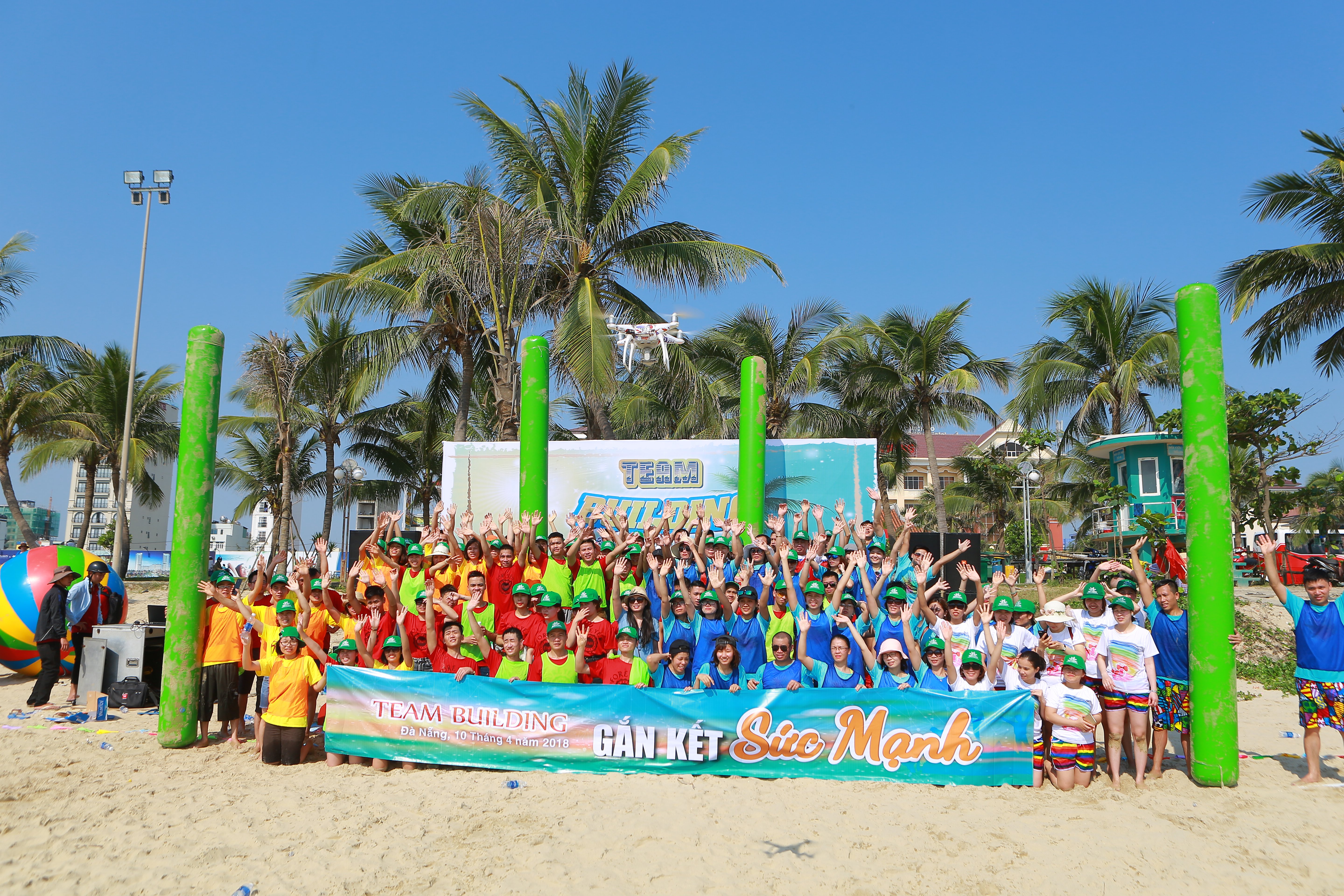TEAMBUILDING VITA DAIRY TẠI ĐÀ NẴNG đoàn kết sức mạnh