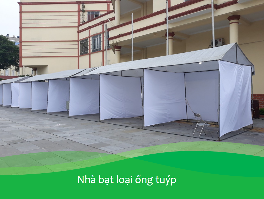 nh&agrave; bạt ống tu&yacute;p