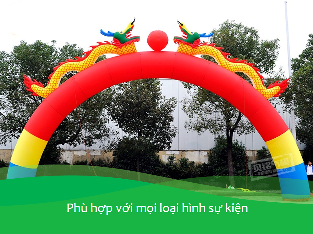 Đơn vị cho thuê cổng hơi uy tín, chất lượng 7 phù hợp nhiều loại hình sự kiện