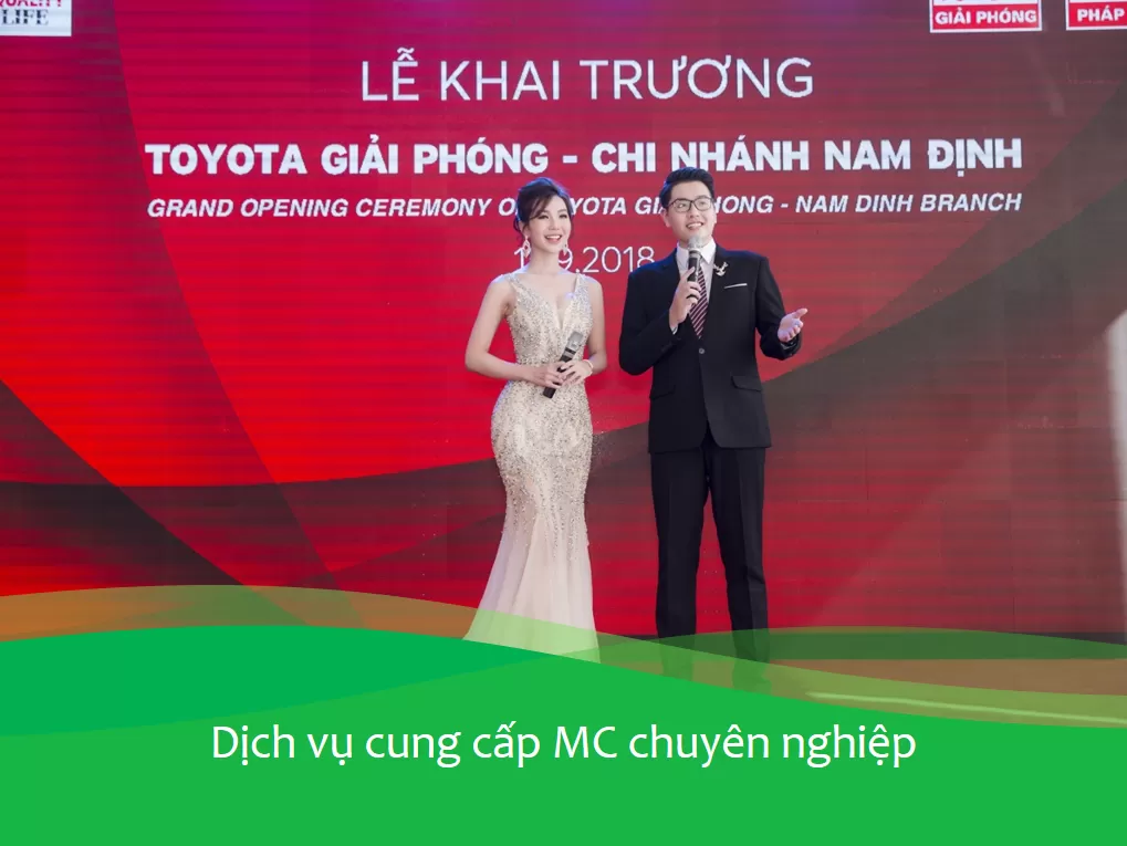 Dịch vụ cung cấp MC chuyên nghiệp – Sen Xanh Event