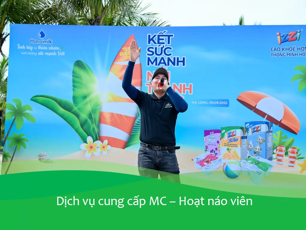 Dịch vụ cung cấp MC – hoạt náo viên – Sen Xanh Event