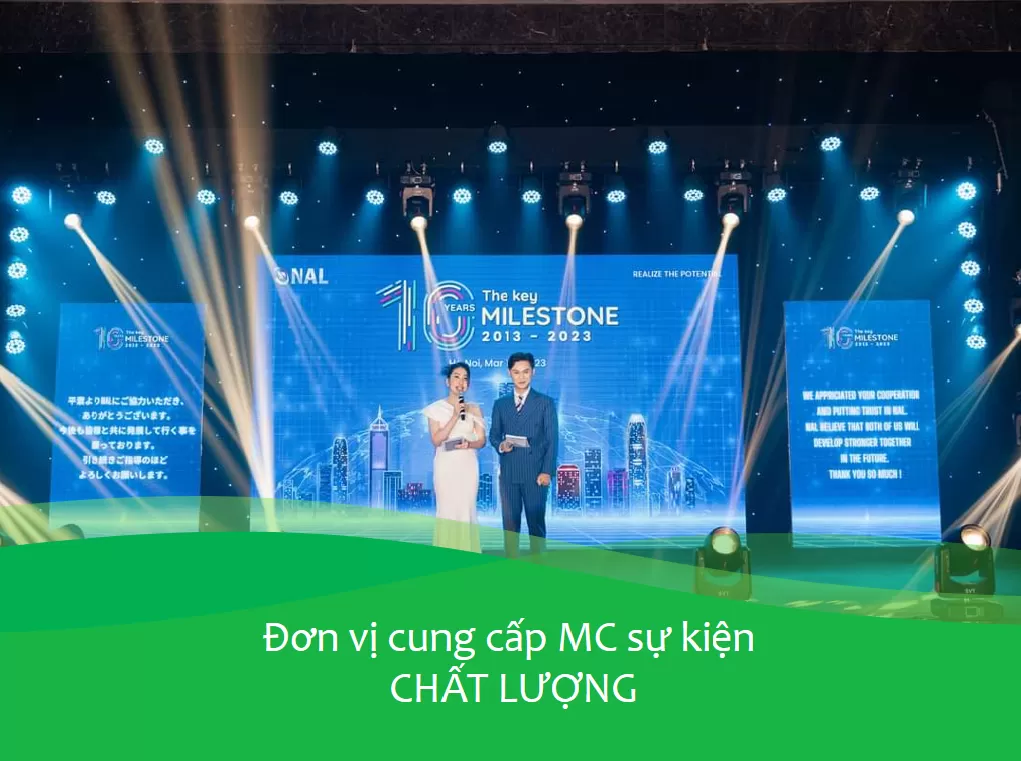 Đơn vị cung cấp MC sự kiện chất lượng – Sen Xanh Event