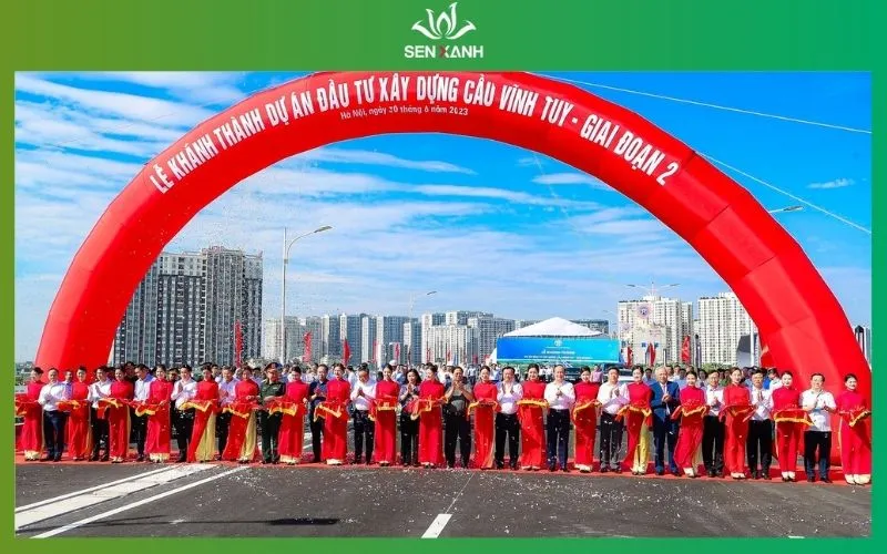 Công ty tổ chức lễ khánh thành tại Hà Nội Sen Xanh Event