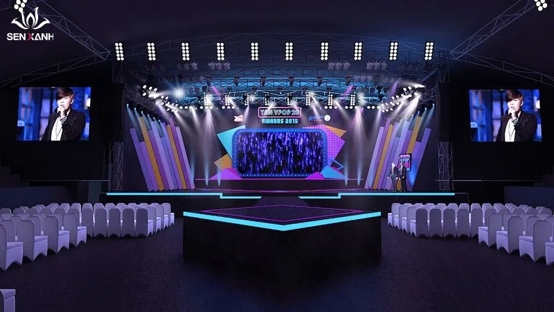 Thiết Kế Sân Khấu Ấn Tượng, Chi Phí Thấp | Sen Xanh Event