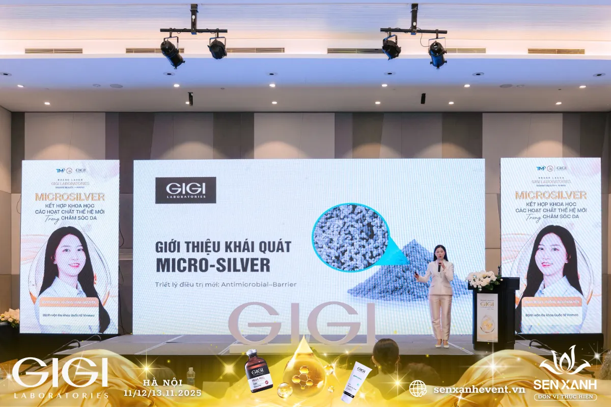 Tổ chức sự kiện 2025 – Gigi Laboratories – Hội thảo ra mắt sản phẩm mới