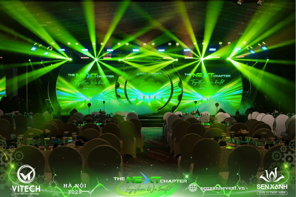 Tổ chức sự kiện 2025 – Hội nghị khách hàng Vitech – The next chapter – Together, we build