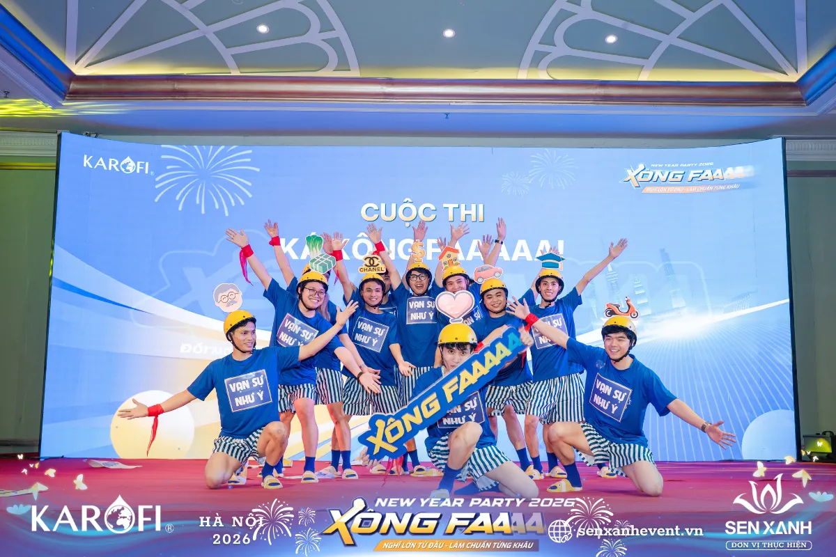 New year party 2026 – KAROFI – Nghĩ lớn từ đầu – Làm chuẩn từng khâu