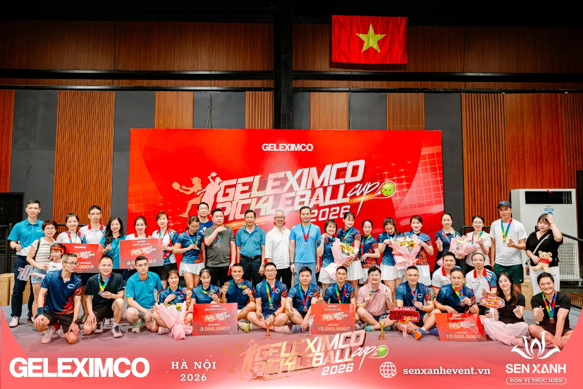 GELEXIMCO PICKLEBALL CUP 2026 – GIẢI ĐẤU THỂ THAO GẮN KẾT NỘI BỘ