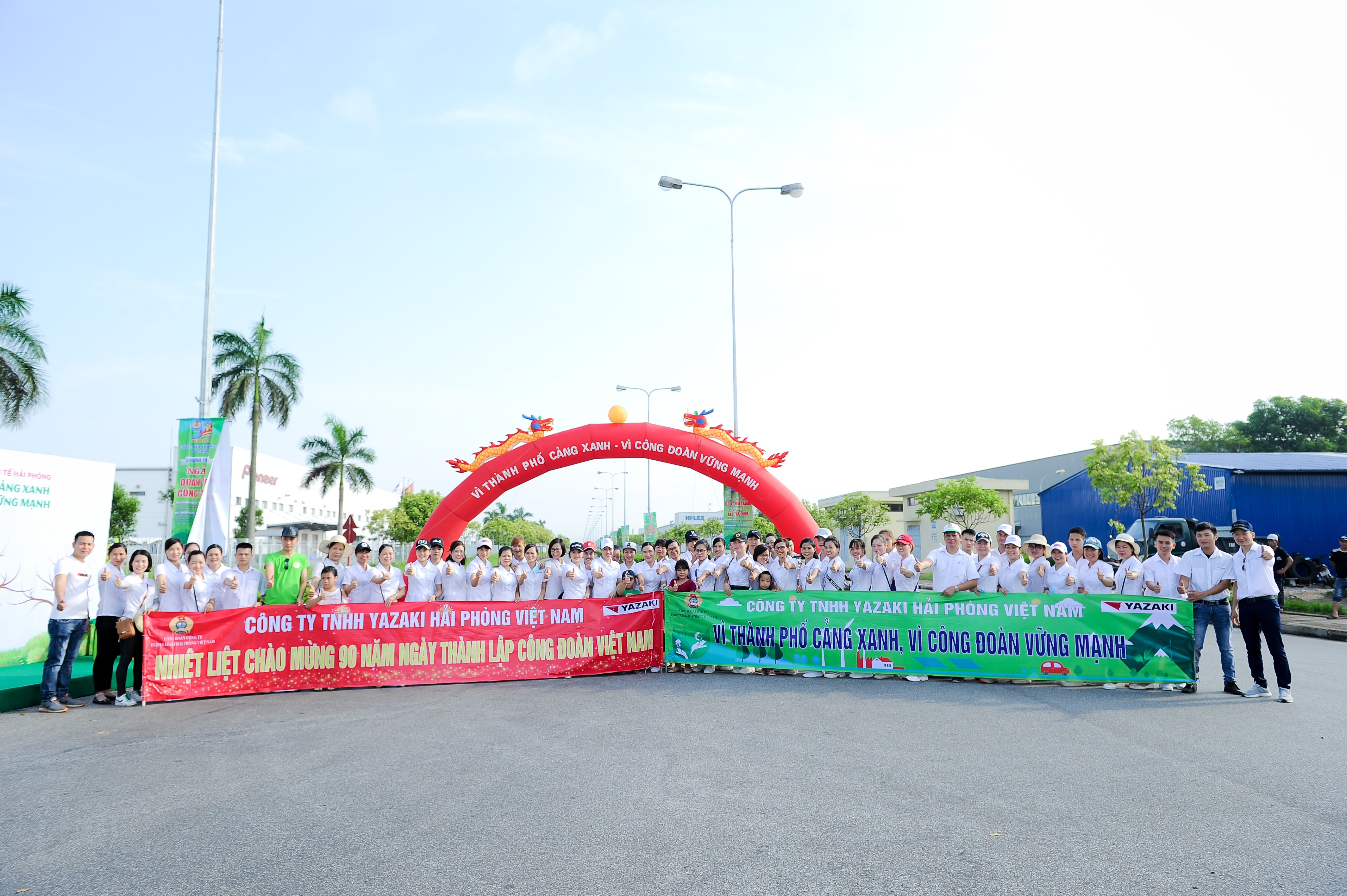 NGÀY ĐOÀN VIÊN CÔNG ĐOÀN xây dựng môi trường xanh