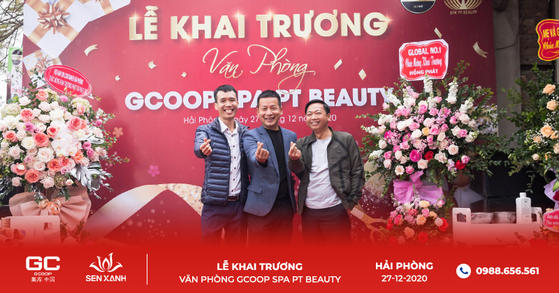 Lễ khai trương với thiết kế bắt mắt