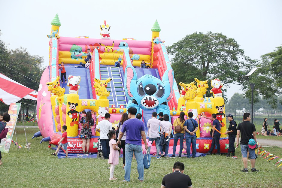 nhà hơi cho trẻ em