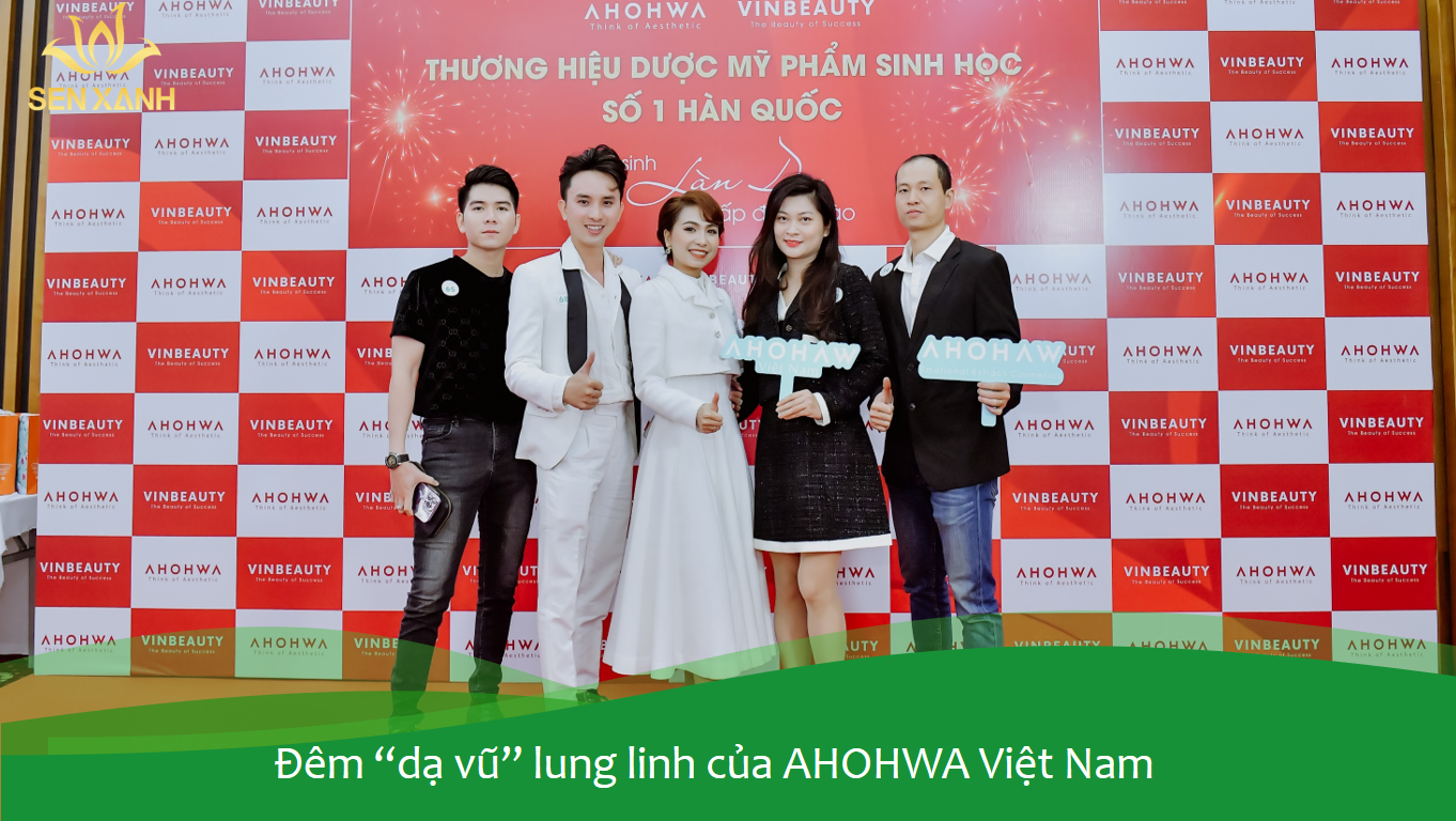 Tổ Chức Tiệc Cuối Năm & Lễ Ký Kết - Vinbeauty - AHOHWA Việt Nam - Đêm Dạ Vũ Lung Linh 2 a1 1