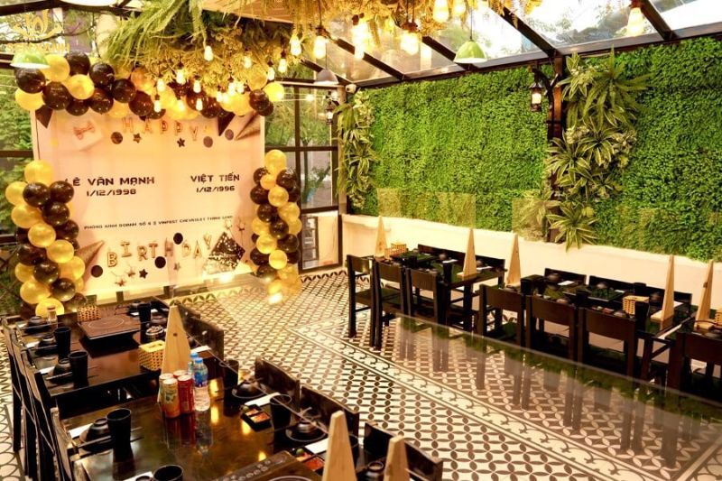 Nh&agrave; h&agrave;ng Phủi qu&aacute;n l&agrave; thiết kế xinh mang phong c&aacute;ch trẻ trung, độc đ&aacute;o