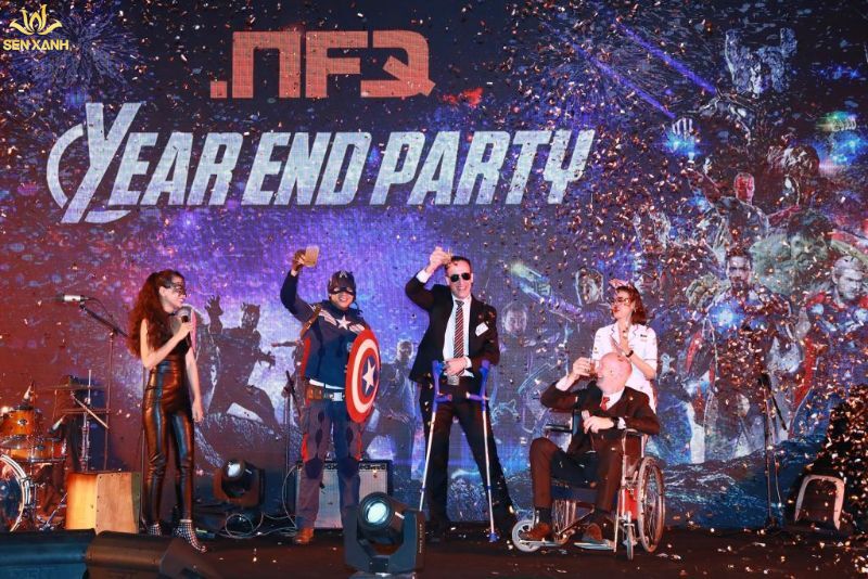 Đại hội âm nhạc Year End Party đầy sôi động