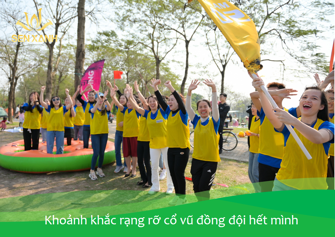 Tổ Chức Team Building - Galaxy Education & Hocmai - Sát Cánh Để Vươn Xa 5 khoảnh khắc rạng rỡ, cổ vũ đồng đội hết mình