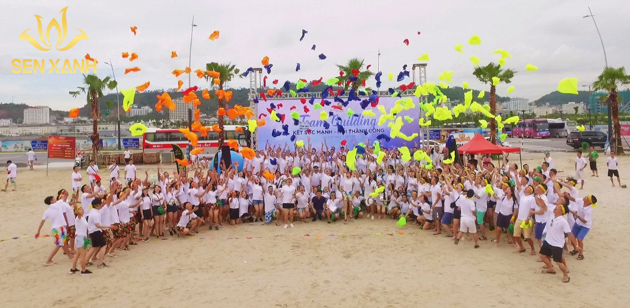Bí Quyết Tổ Chức Teambuilding Công Ty Hiệu Quả Nhất 4 đoàn kết vui vẻ