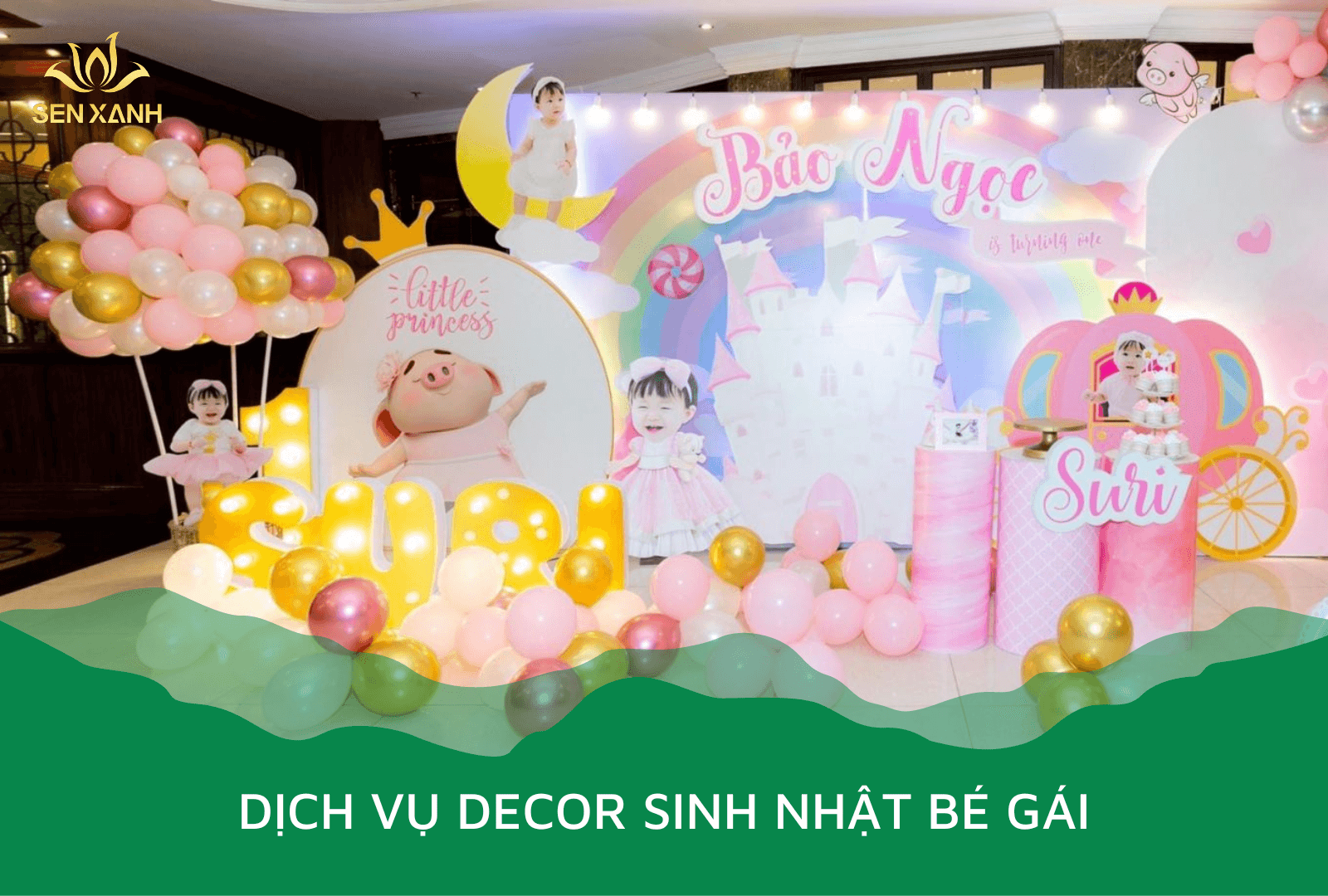 Dịch vụ decor sinh nhật chất lượng