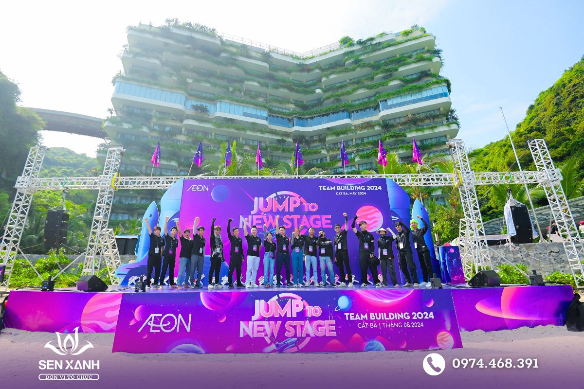Đội ngũ của Sen Xanh Event sẽ thiết kế sự kiện ph&ugrave; hợp với chủ đề