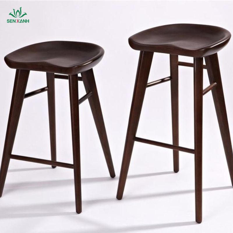 Ghế bar gỗ c&ocirc;ng nghiệp