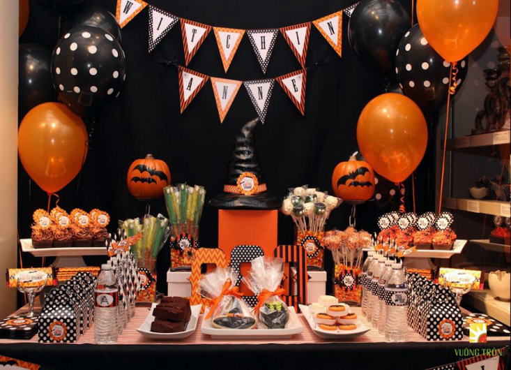 decor halloween độc đ&aacute;o 
