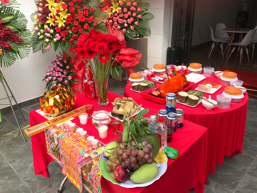 Cách cúng khai trương công ty mới