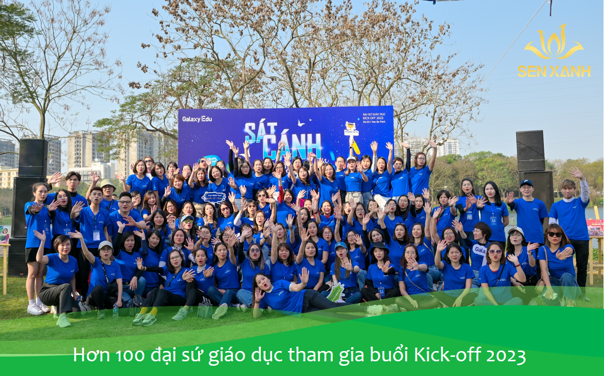 Tổ Chức Team Building - Galaxy Education & Hocmai - Sát Cánh Để Vươn Xa 7 hơn 100 đại sứ giáo dục tham gia buổi kickoff