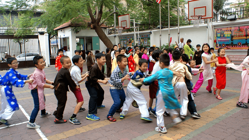 Trò chơi team building cho trẻ em “ Rồng rắn lên mây”