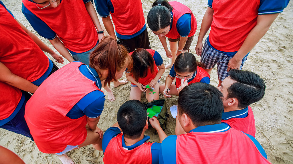 Trò chơi team building không cần dụng cụ “Tên”