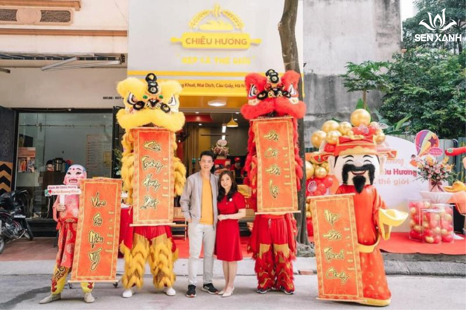 Tiết mục múa lân thể hiện nét đẹp truyền thống và mang tính giải trí cao