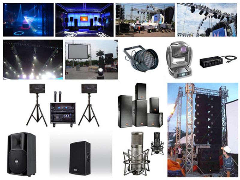 Xác định cụ thể các thiết bị sự kiện cần thiết cho sự kiện