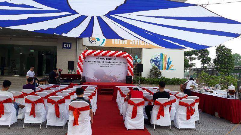 Bàn ghế sự kiện hiện nay đều đề cao tính thẩm mỹ, sự chuyên nghiệp