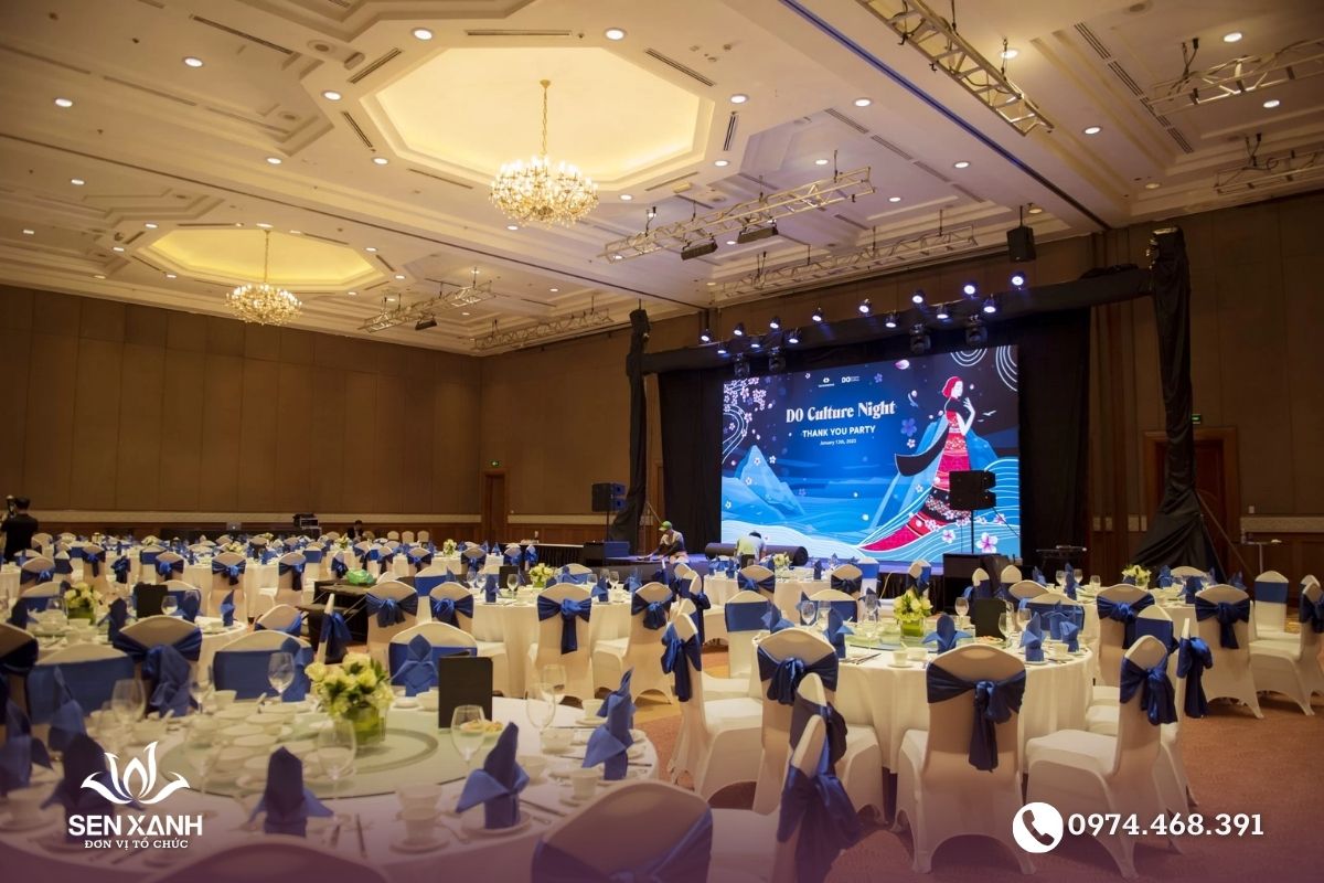  Những loại h&igrave;nh tổ chức Gala Dinner 